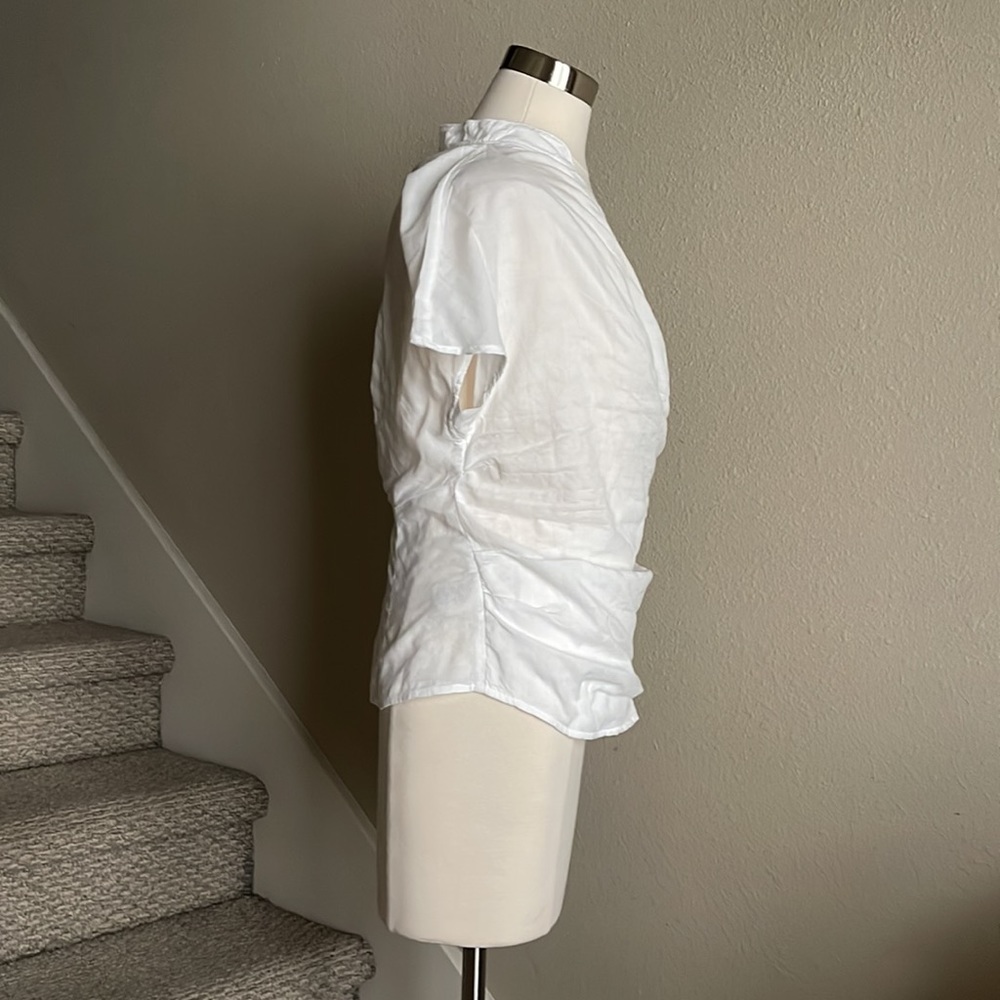 Anthropologie Akemi + Kin Sz 2 Linen Top. Please see size chart. - Picture 2 of 8